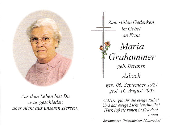 Familie Grahammer Asbach