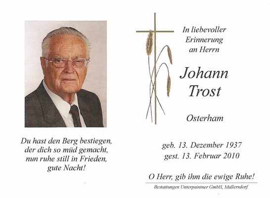 Johann Trost Osterham