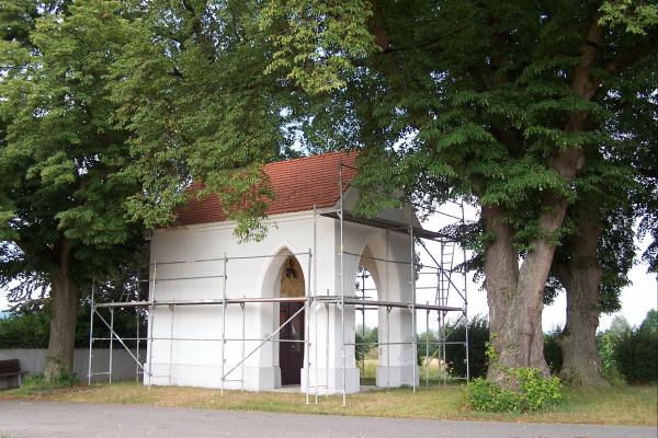 Friedhofkapelle vor Eltheim.